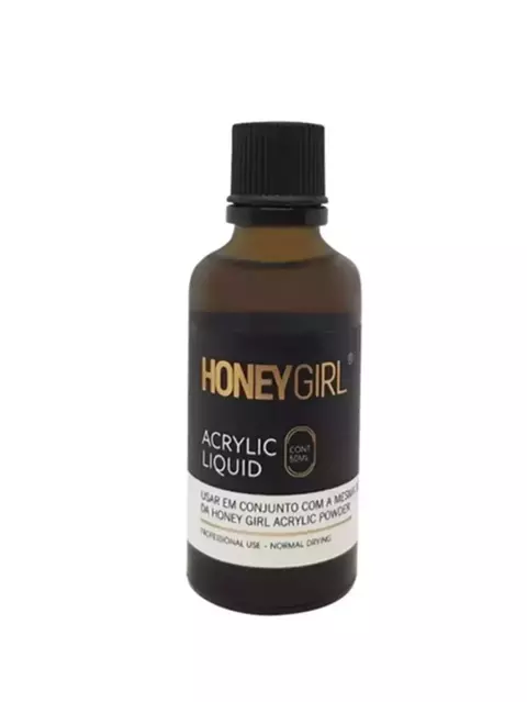 Líquido Acrilico Monomer Honey Girl Unha de Porcelana Acrilico
