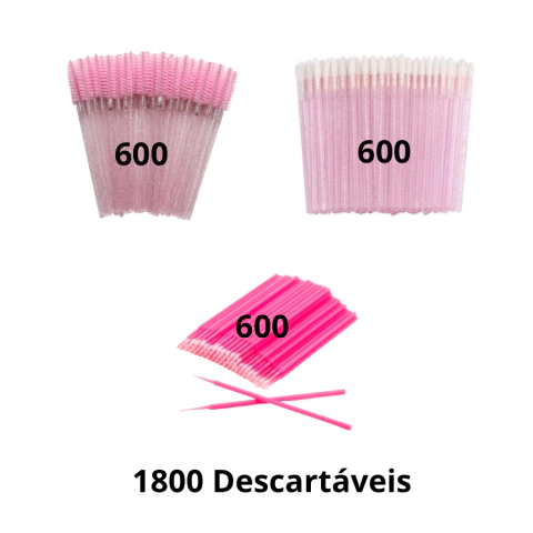 Kit Descartáveis 1800 itens
