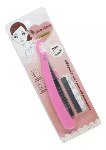 Navalhete com Refil de lâmina para sobrancelhas