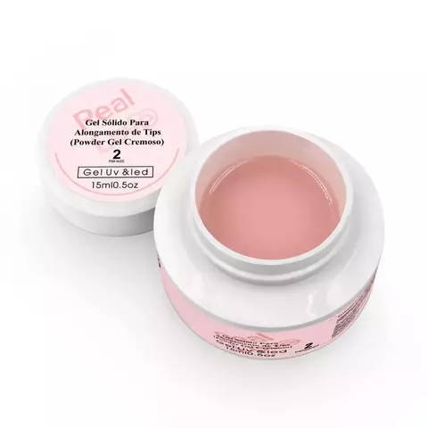 Gel de Alongamento Sólido LED/UV Real Love 15ml