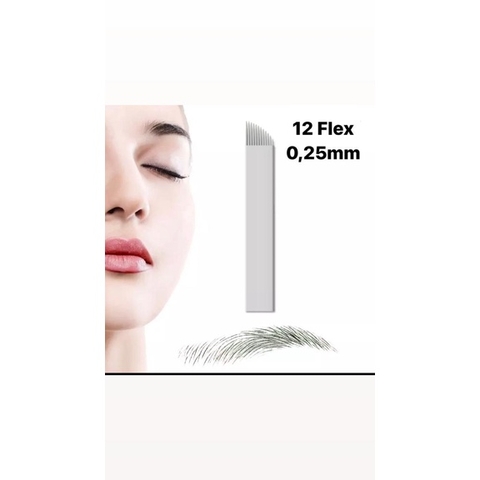 Lâmina Tebori 12 Flex 0.25mm