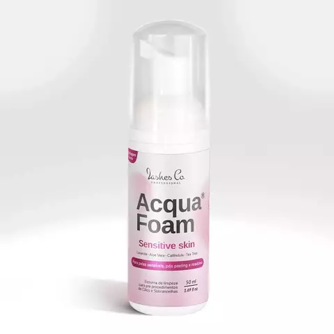 Shampoo Sensitive Skin Lashes Co Acqua Foam 50ml