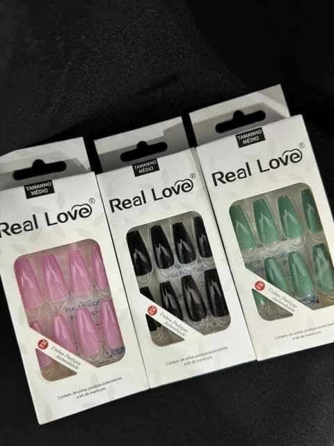 Unha Postiça Alto Colante - Real Love