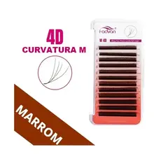 Cílios 4DW Fadvan Marrom Curvatura M