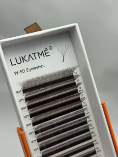 Cílios 5D Curvatura M Dark Brown Lukatmé