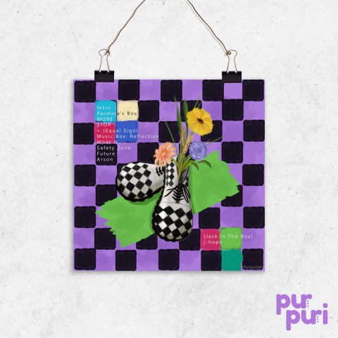 Jack in the Boots - 14x14cm