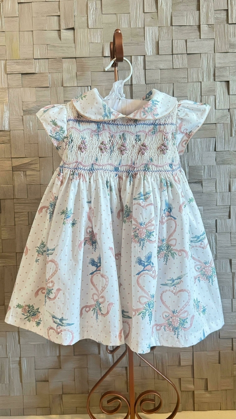 Vestido Infantil Laços Baby - Estampa