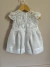 Vestido Infantil Maria Beatriz - Branco Renda Renascença na internet