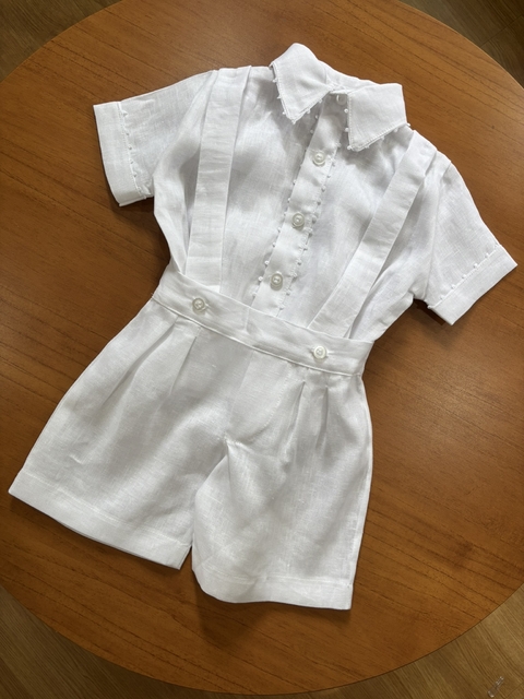 Conjunto Masculino Ravi - Branco Batizado - comprar online