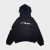 Atmosphere Oversized Black Hoodie