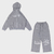Conjunto Elevate v2 Grey Zip + Sweatpants