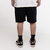 Desire Black Sweatshirt Shorts - TAKE-OFF Collection
