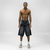 TKF Symmetrical Black Jorts - comprar online