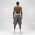 TKF Reverse Stoned Grey Jorts - TAKE-OFF Collection