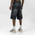 TKF Symmetrical Black Jorts