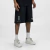 MVMNT Black Sweatshirt Shorts - TAKE-OFF Collection