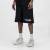 MVMNT Black Sweatshirt Shorts - loja online