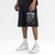 Map Black Sweatshirt Shorts - TAKE-OFF Collection