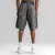 Graphite Reverse Jorts - TAKE-OFF Collection