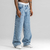 Marble Baggy Jeans - loja online