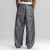Graphite Reverse Baggy Jeans - TAKE-OFF Collection