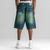 Symmetrical Green Jorts na internet
