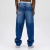 Pattern Blue Regular Jeans - TAKE-OFF Collection