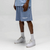 TK-F` Blue Sweatshirt Shorts na internet