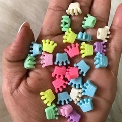 Miçanga Ou Entremeio Passante Infantil Colorido Modelos Variados - comprar online