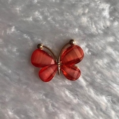 Imagem do Borboleta Colorida de Resina Para Laço e Tiara 30x20mm