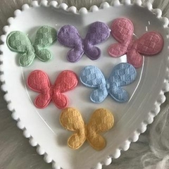 Apliques de Espuma Estrela Coração Borboleta e Bichinhos Para Laços e Enfeites - comprar online
