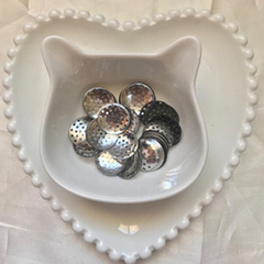 Peneirinha de Metal 20mm Com 10 Unidades Para Artesanato em Geral - comprar online