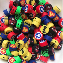 Entremeio Emborrachado Passante 10mm Em PVC Para Pulseiras e Colares - loja online