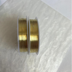 Arame Para Artesanato Fio Cabelo De Anjo Dourado e Prata na internet