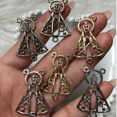 Entremeio Para Terço Nossa Senhora Aparecida 4cm - comprar online