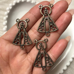 Entremeio Para Terço Nossa Senhora Aparecida 4cm - Donana Biju