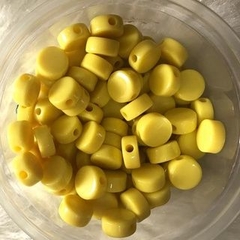 Pastilha ou Disco em Acrílico Passante Colorida 16,6x8,4mm na internet