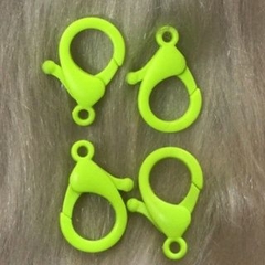 Gancho Lagosta Mosquetão de Plástico Colorido - comprar online