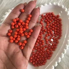 Miçanga Ou Bola Leitosa Colorida e Irisada Tamanhos Variados Para Pulseiras e Colares - loja online