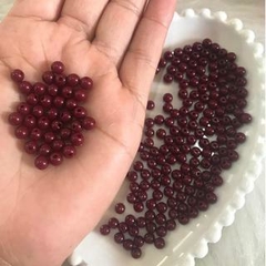 Miçanga Ou Bola Leitosa Colorida e Irisada Tamanhos Variados Para Pulseiras e Colares - Donana Biju
