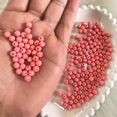 Miçanga Ou Bola Leitosa Colorida e Irisada Tamanhos Variados Para Pulseiras e Colares - loja online