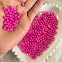 Imagem do Miçanga Ou Bola Leitosa Colorida e Irisada Tamanhos Variados Para Pulseiras e Colares