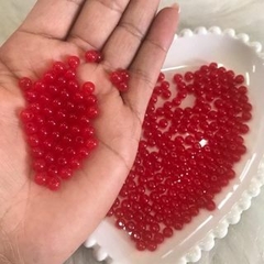Bola Transparente Leitosa e Bola Brilha no Escuro Tamanhos Variados - Donana Biju