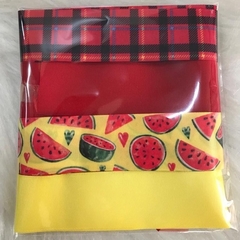 kit de Fitas Para Laço Gorgurão Estampada e Lisa Com 4 Metros Número 09 na internet
