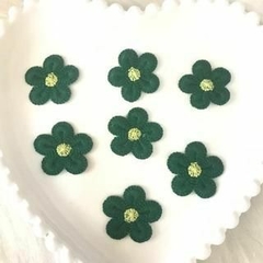 Aplique Flor de Organza e Crochê Para Laços e Tiaras - comprar online