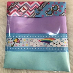 Imagem do kit de Fitas Para Laço Gorgurão Estampada e Lisa Com 4 Metros Número 09