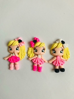 Aplique de Biscuit Princesas e Bonecas Para Laços ou gominhas, Chaveiros e Pingentes na internet