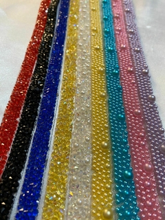 Manta de Strass e Micro Manta Pérola em Tira ou Fita - comprar online