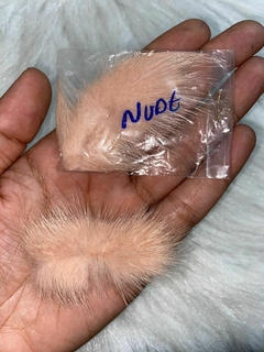 Imagem do Pompom Pelúcia Bigode De Gato Para Colagem (unidade)