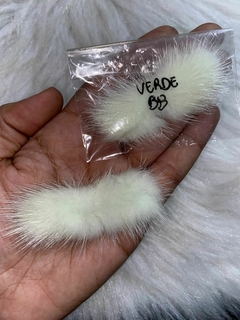 Pompom Pelúcia Bigode De Gato Para Colagem (unidade)